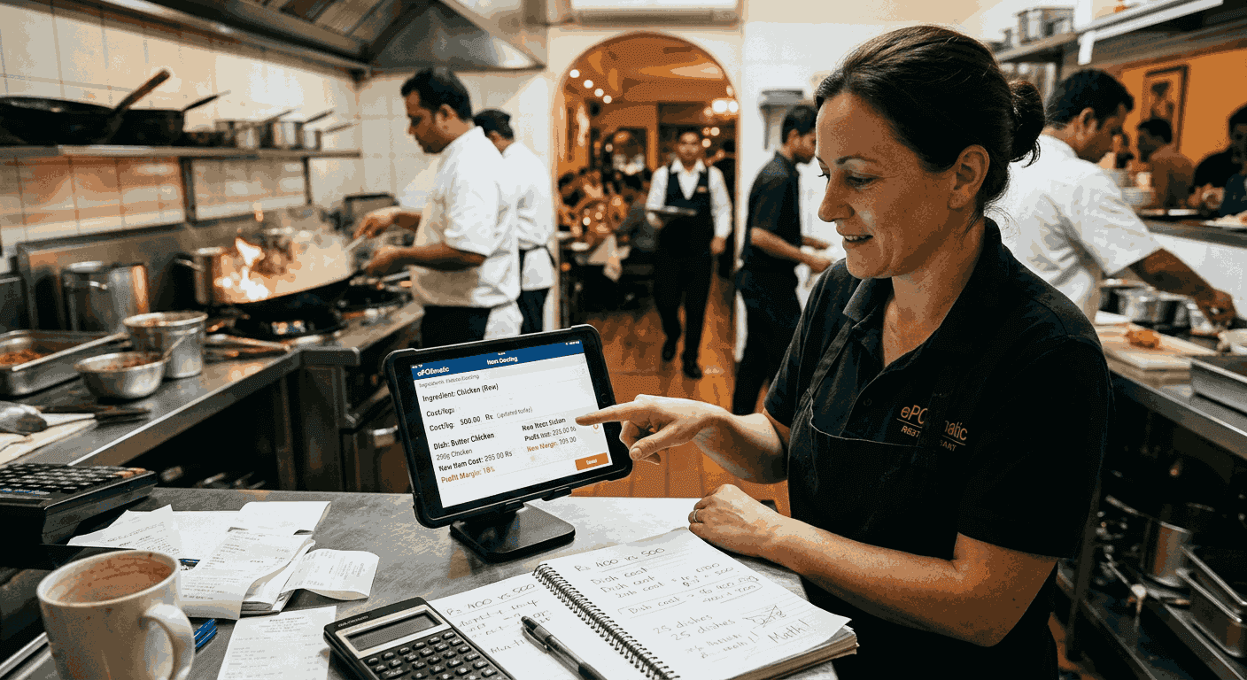 From Kitchen Mess to Money Sense: How ePOSmatic's Item Costing Helps You